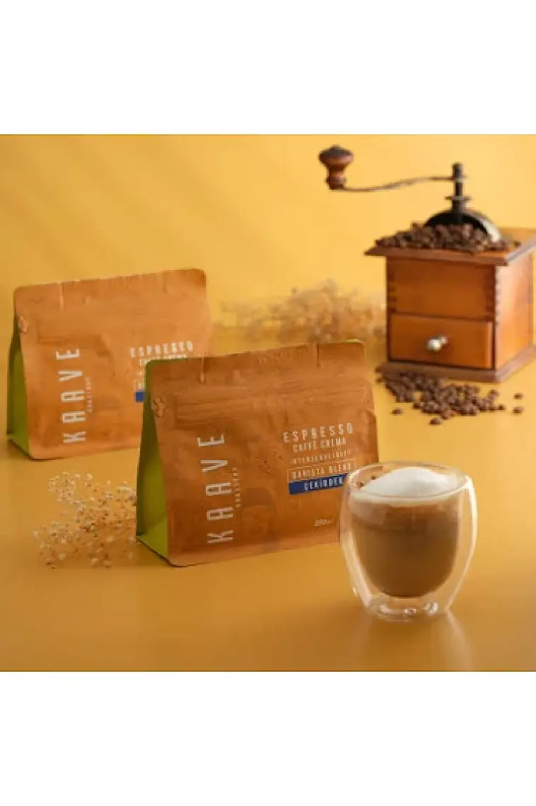 Kaave Roastery Espresso Caffe Crema Çekirdek Kahve 250 gr