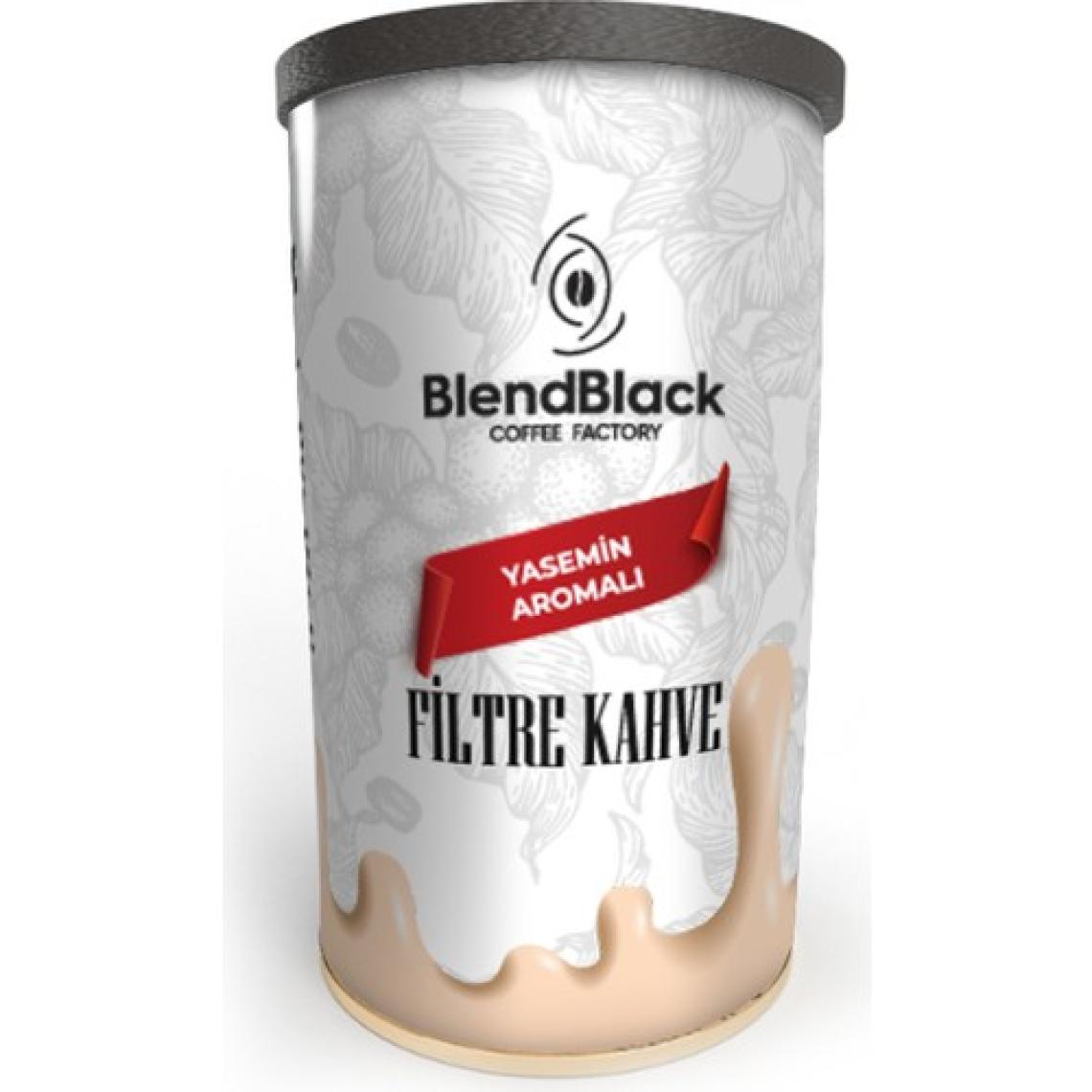 BlendBlack Yasemin Aromalı Filtre Kahve Teneke Kutu 250 gr