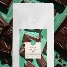 Mim and More Mint & Chocolate Coffee - Nane ve Çikolata Aromalı Kahve Filtre Kahve, 200 Gr