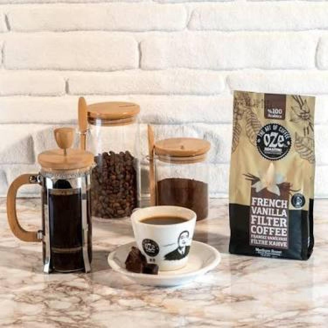 Oze Aromalı Filtre Kahve Tanışma Seti Irish Cream, All Day Blend, Vanilya 3'lü 250G