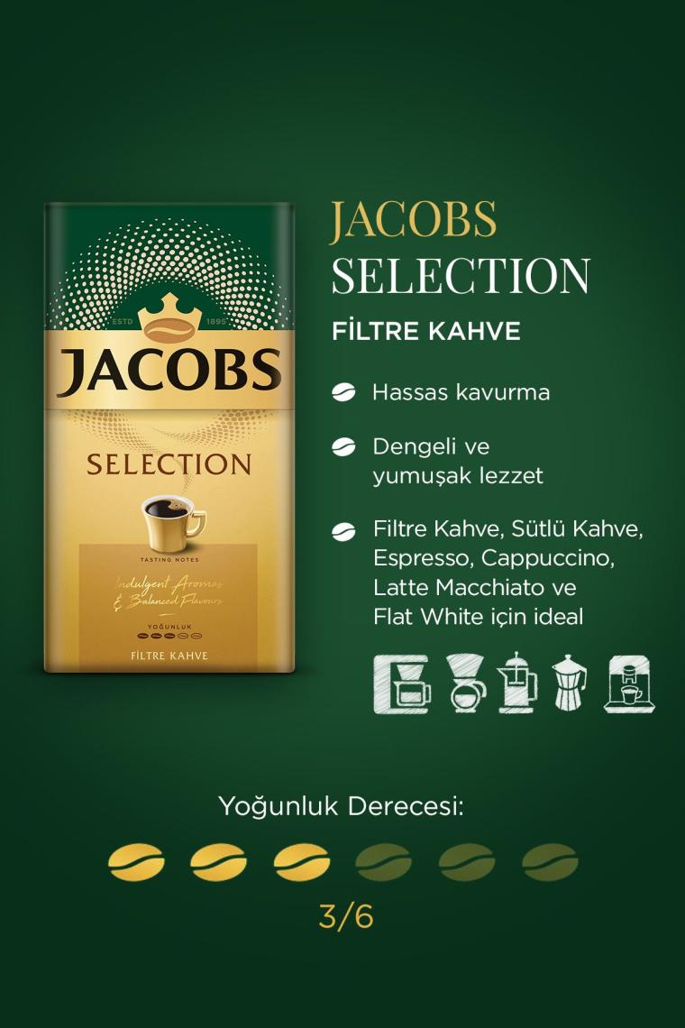 Selection Filtre Kahve 250 gr 4 Al 3 Öde
