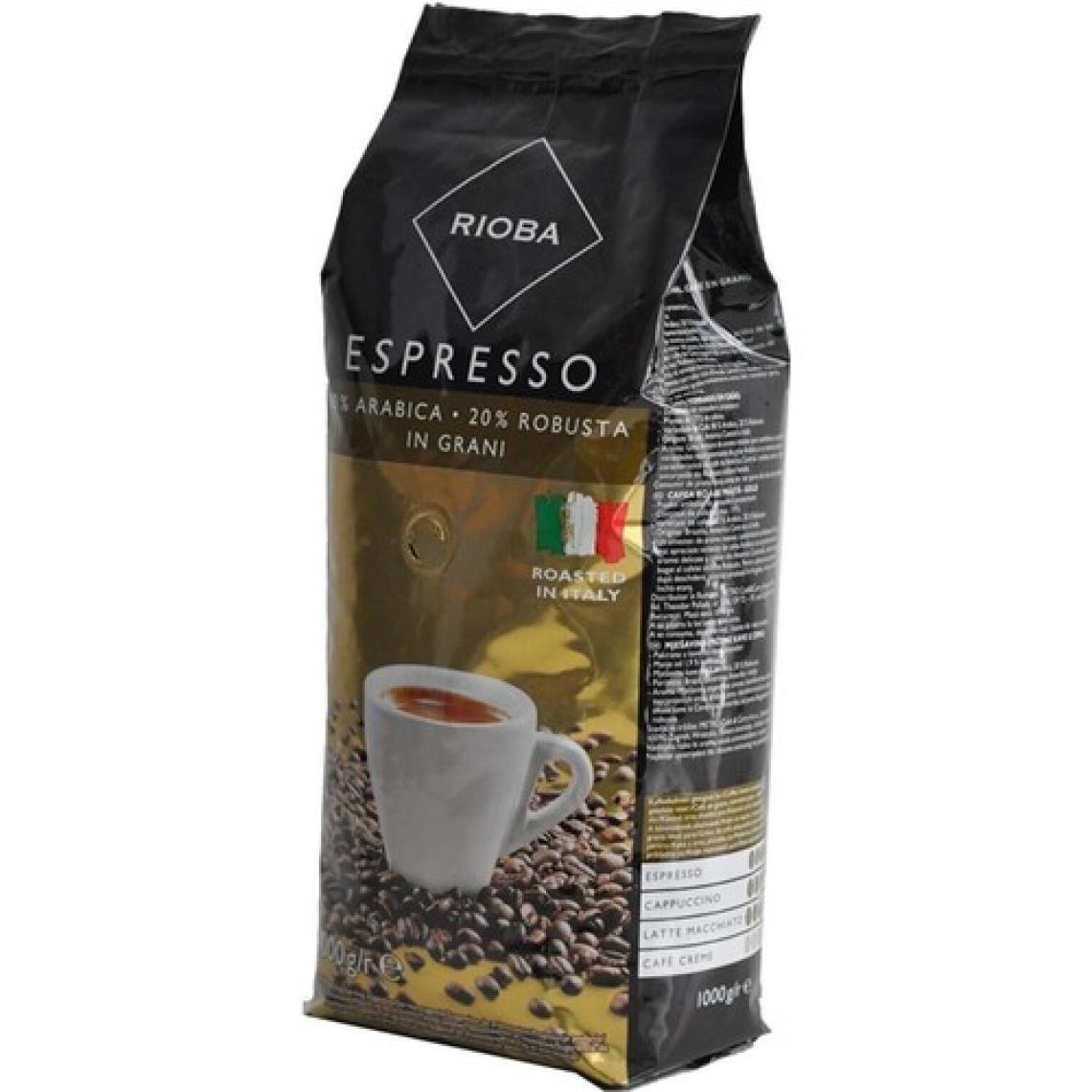 Rioba Gold Çekirdek Kahve %80 Arabica %20 Robusta 1Kg