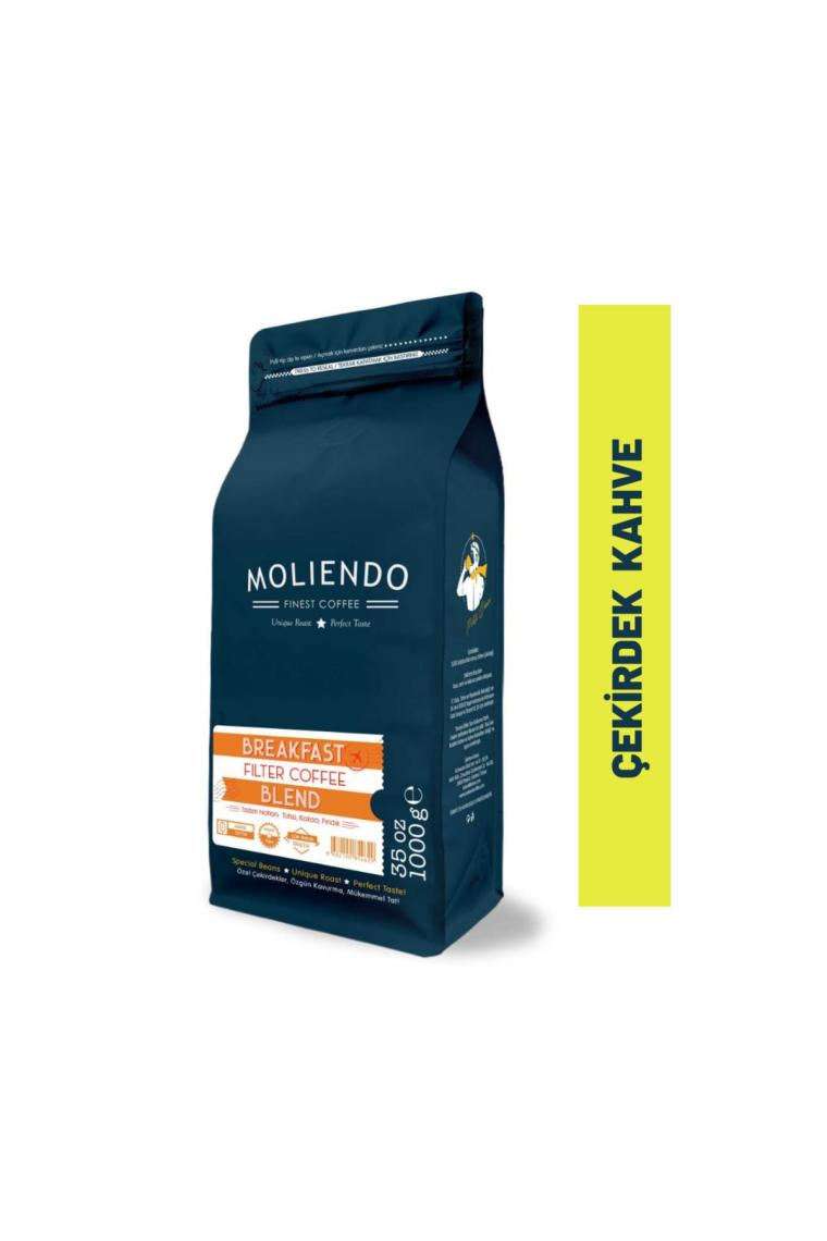 Moliendo Breakfast Blend Çekirdek Filtre Kahve 1 kg