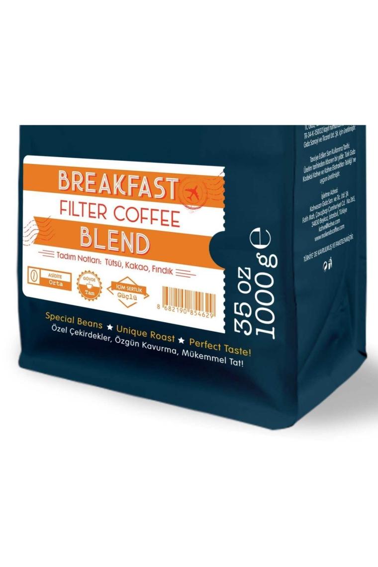 Moliendo Breakfast Blend Çekirdek Filtre Kahve 1 kg