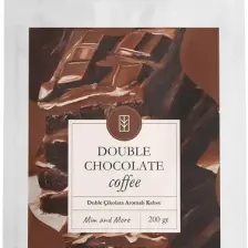 Mim and More Double Chocolate Coffee - Duble Çikolata Aromalı Kahve Filtre Kahve, 200 Gr