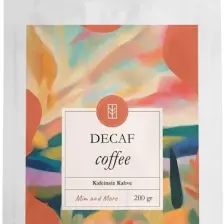 Mim and More Decaf Coffee - Kafeinsiz Çekirdek Kahve, 200 Gr