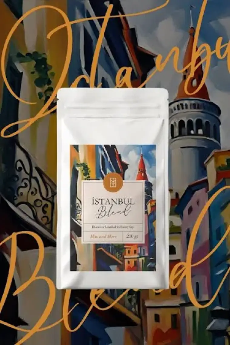 Mim and More İstanbul Blend Coffe - İstanbul Blend Filtre Kahve, 200 Gr