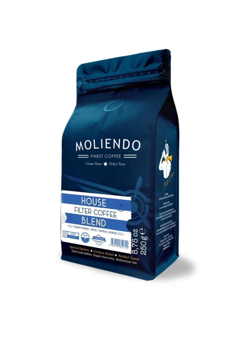 Moliendo House Blend Çekirdek Filtre Kahve 250 gr