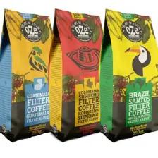 Oze Latin Amerika Filtre Kahve Seti Guatemala, Colombian, Brazil 3'lü 250 gr