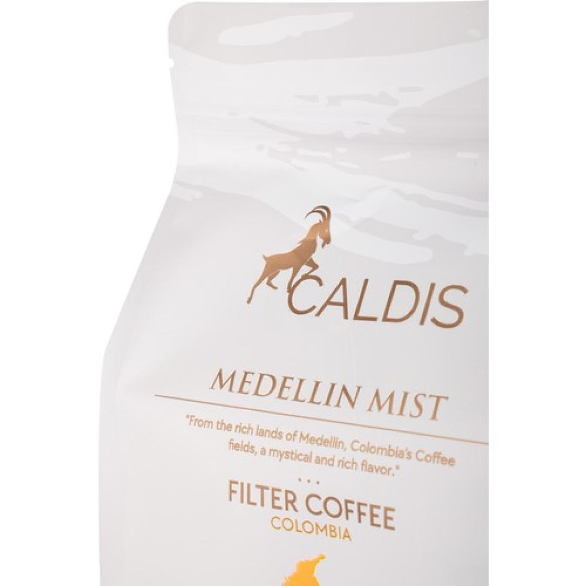 Caldis®  Medellin Mist™  250 gr 4'lü Set Kolombiya Yöresel Öğütülmüş Filtre Kahve