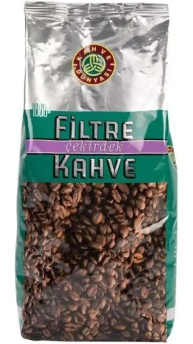 Kahve Dünyası Kavrulmuş Filtre Kahve Çekirdeği 1Kg