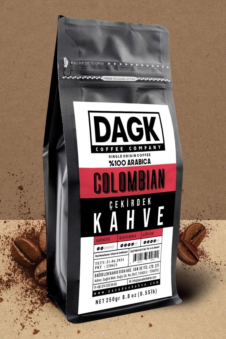 Colombian Çekirdek Kahve 250gr