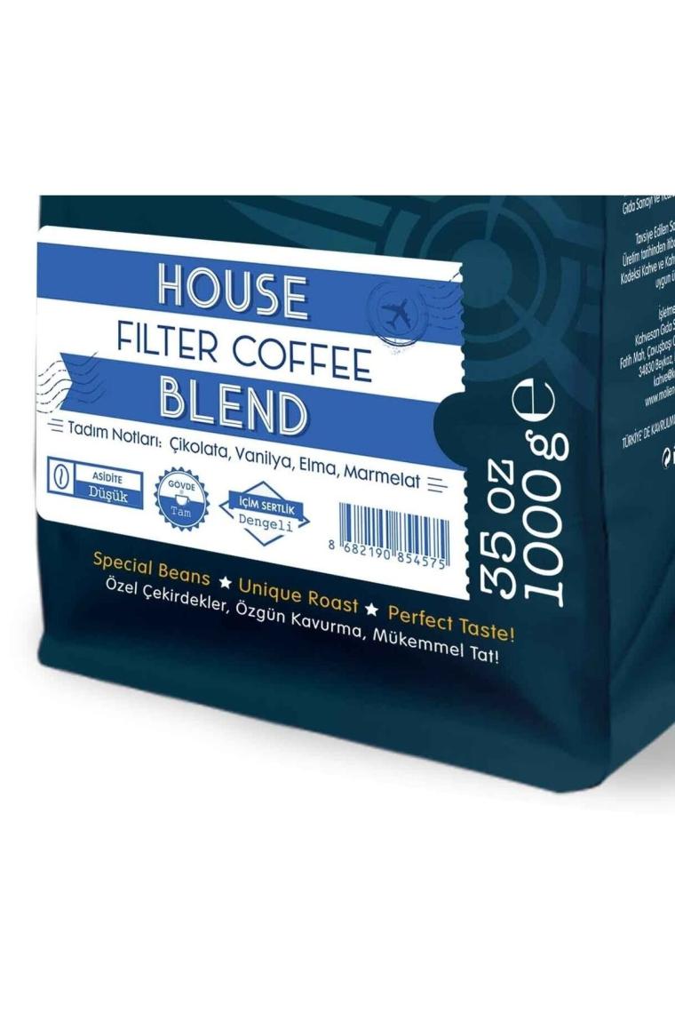 House Blend Filtre Kahve ( Öğütülmüş Filtre Kahve ) 1000 G.