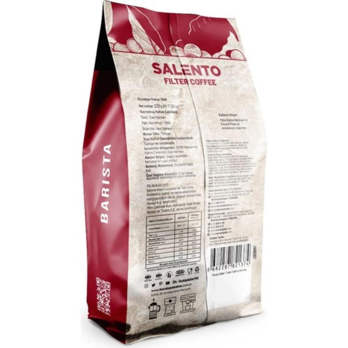 Kocatepe Kahve Salento Filtre Coffee 225GR