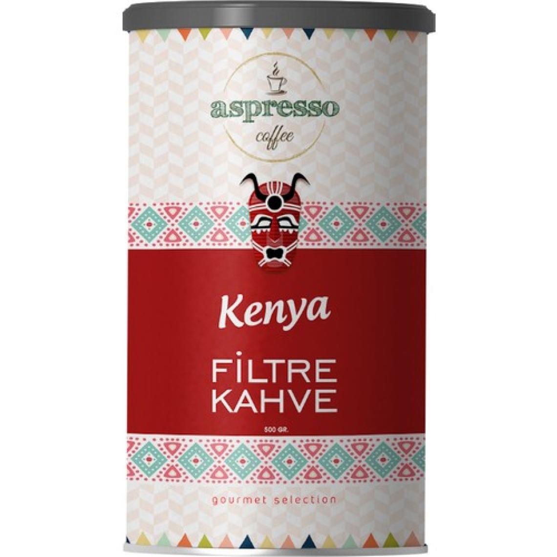 Aspresso Kenya Filtre Kahve 500 gr