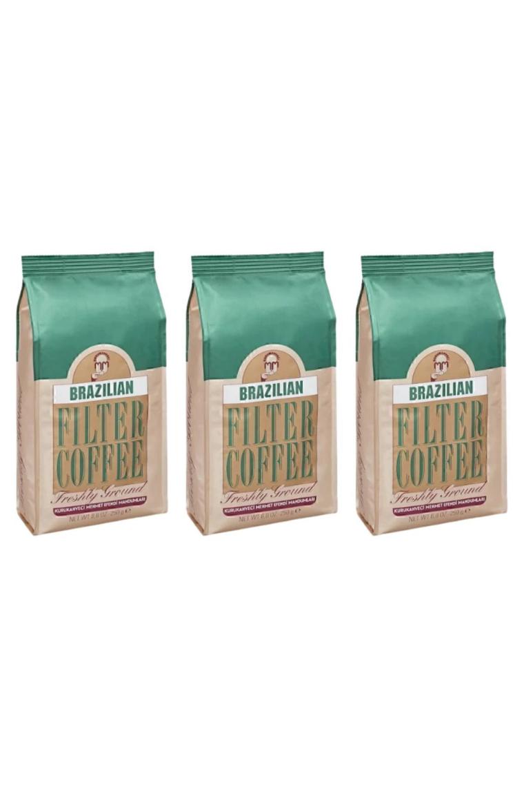 Brazilian Filtre Kahve 250 gr 3 Paket
