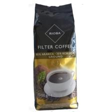 Rioba Filtre Kahve %80 Arabica %20 Robusta Öğütülmüş (1 Kg)