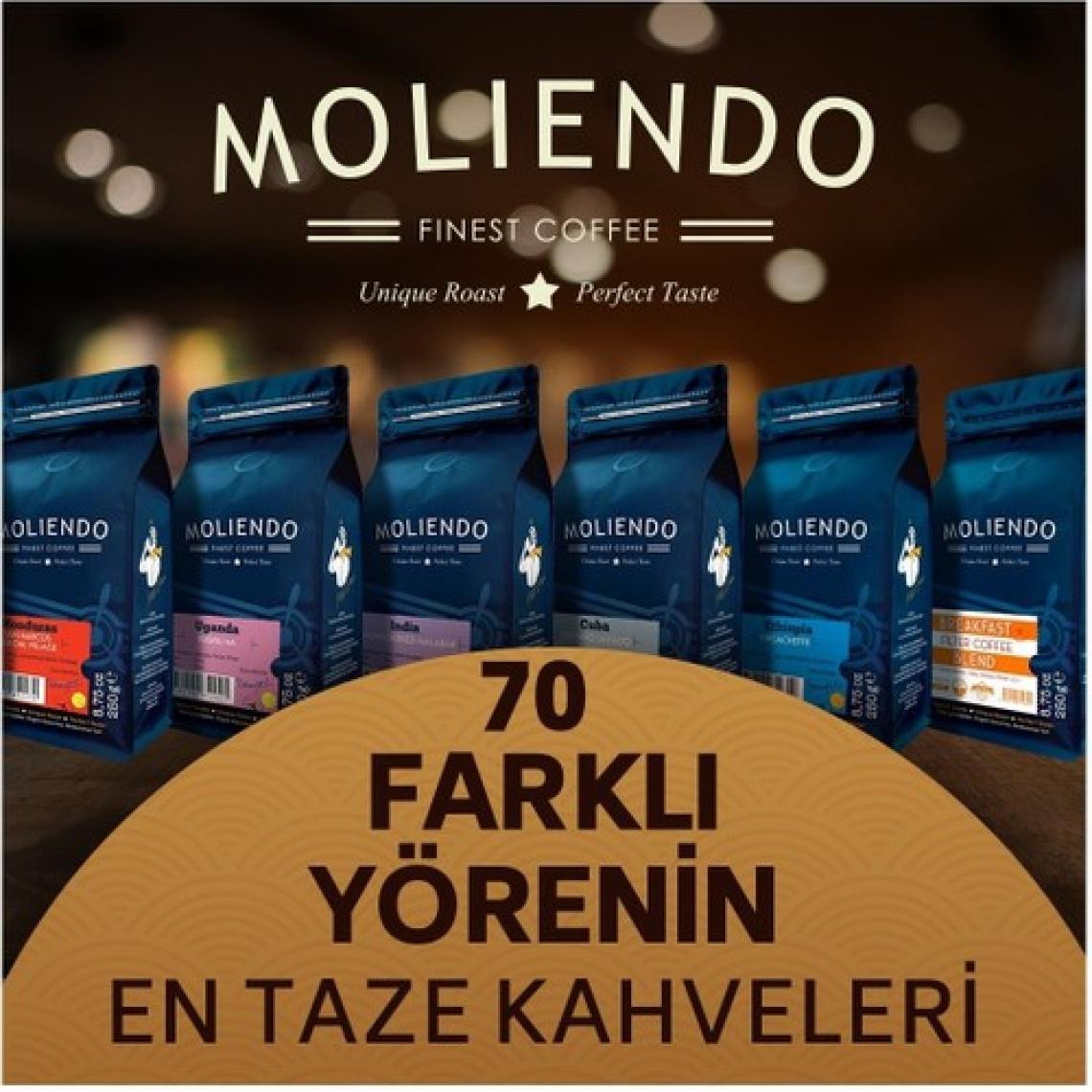 Moliendo Amalfi Espresso Blend Çekirdek Kahve 250 gr