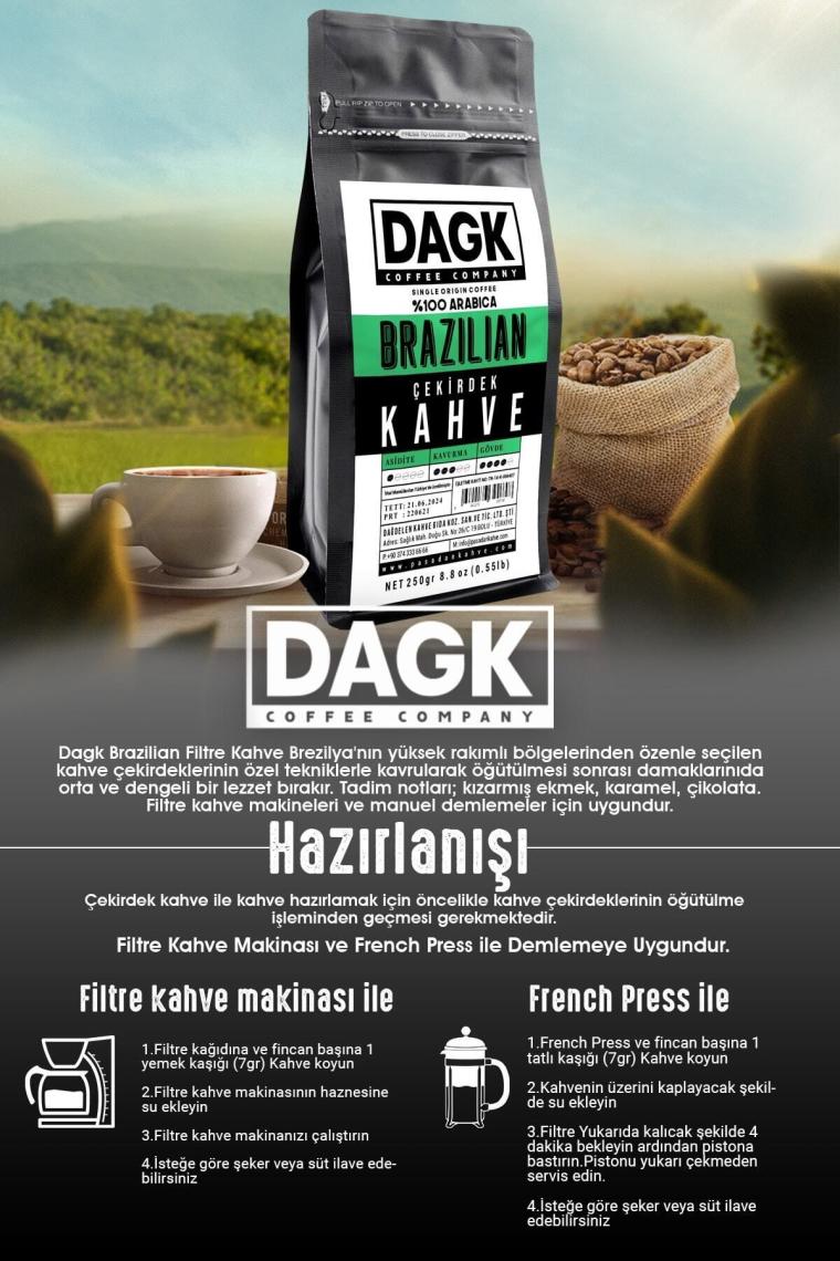 Brazilian Çekirdek Kahve 250gr