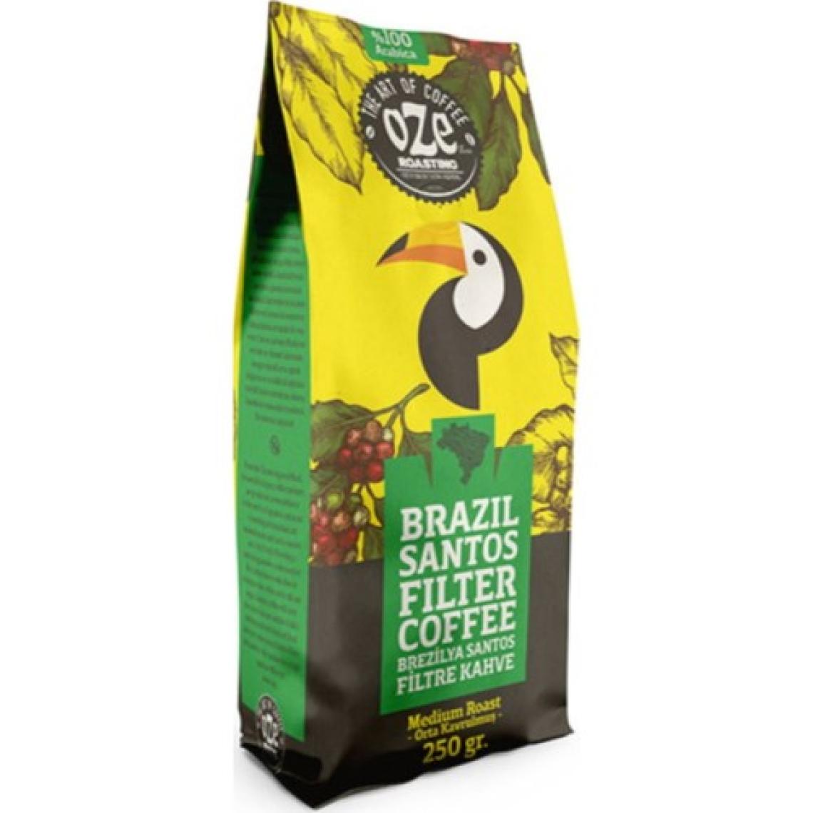 Oze Brazil Santos Filtre Kahve 250 Gr.
