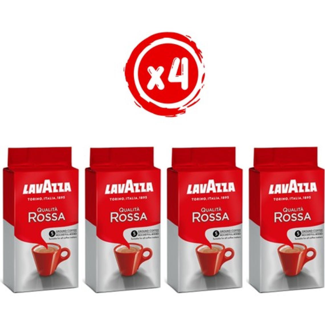 Lavazza Qualita Rossa 250 gr Filtre Kahve X4
