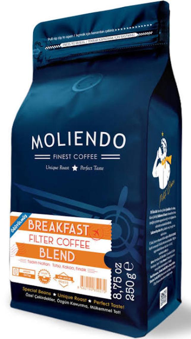 Moliendo Breakfast Blend Filtre Kahve (Öğütülmüş Filtre Kahve) 250 g