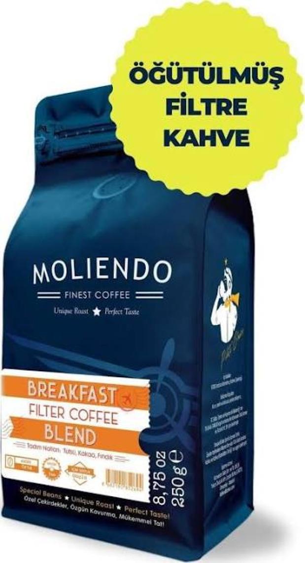 Moliendo Breakfast Blend Filtre Kahve (Öğütülmüş Filtre Kahve) 250 g