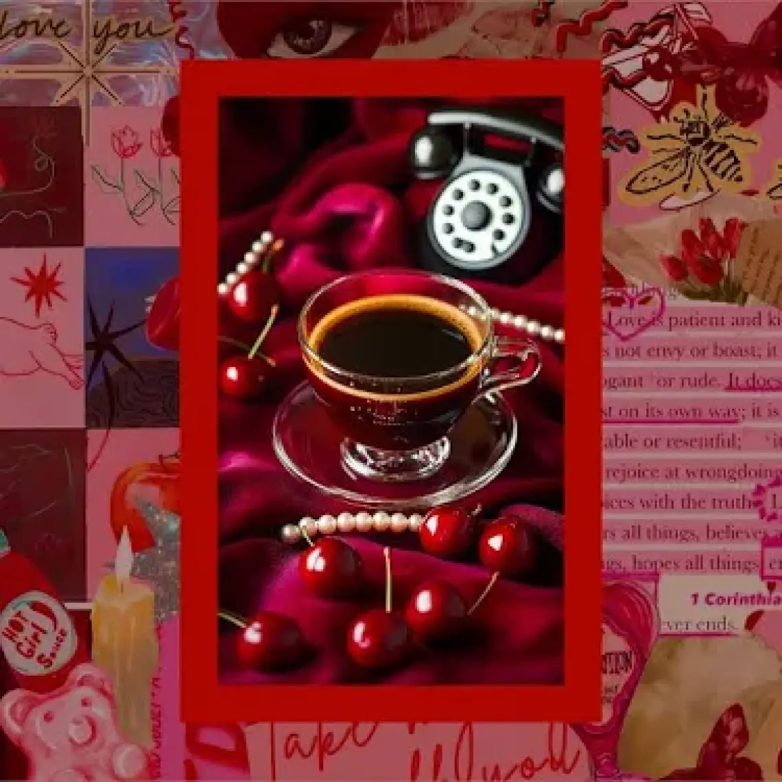 Mim And More Luminara Studio x Love Bombing Coffee - Kiraz Aromalı Filtre Kahve 200 gr