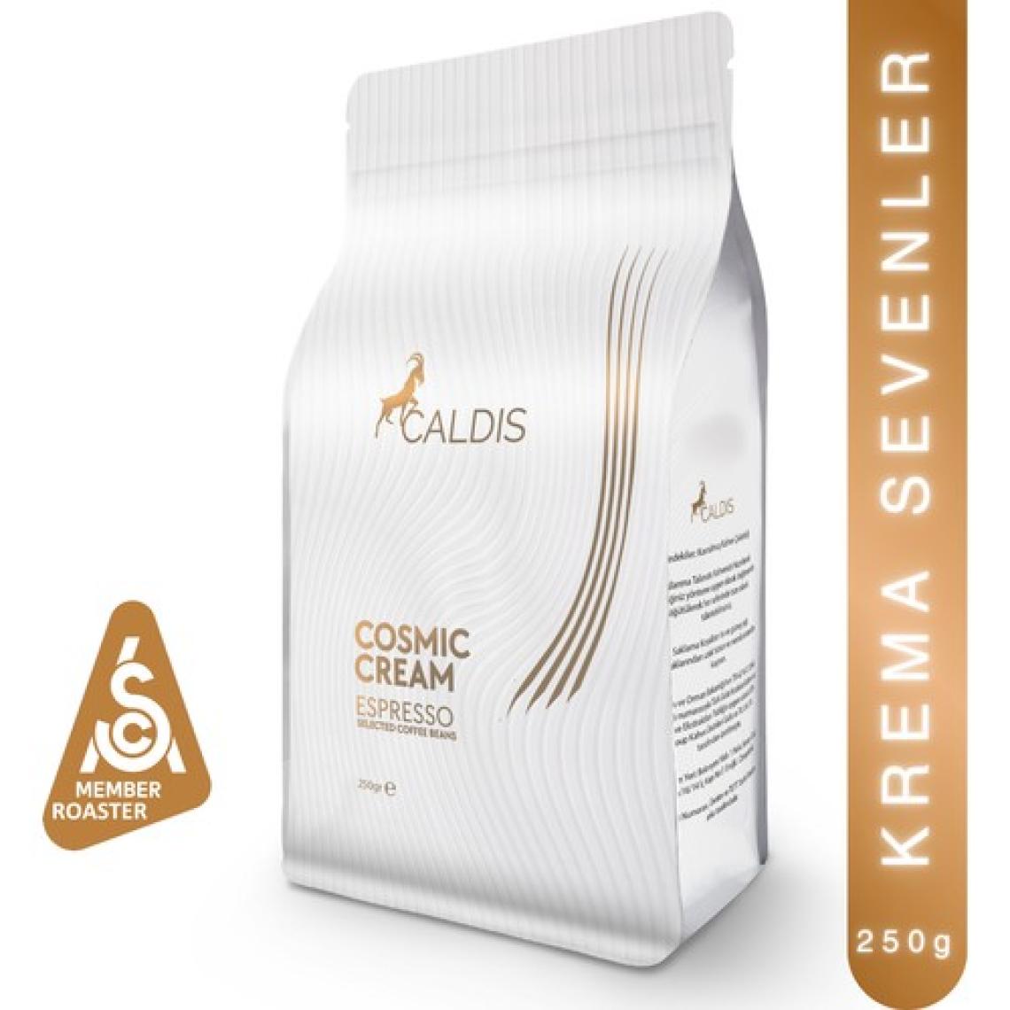 Caldis®  Cosmic Cream™ 250 gr Espresso Çekirdek Kahve