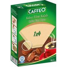 Caffeo 4 Numara Filtre Kahve Kağıdı 80 Adet Kahverengi