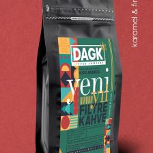 Dagk Filtre Kahve Öğütülmüş Karamel Fındık Aromalı 200 gr