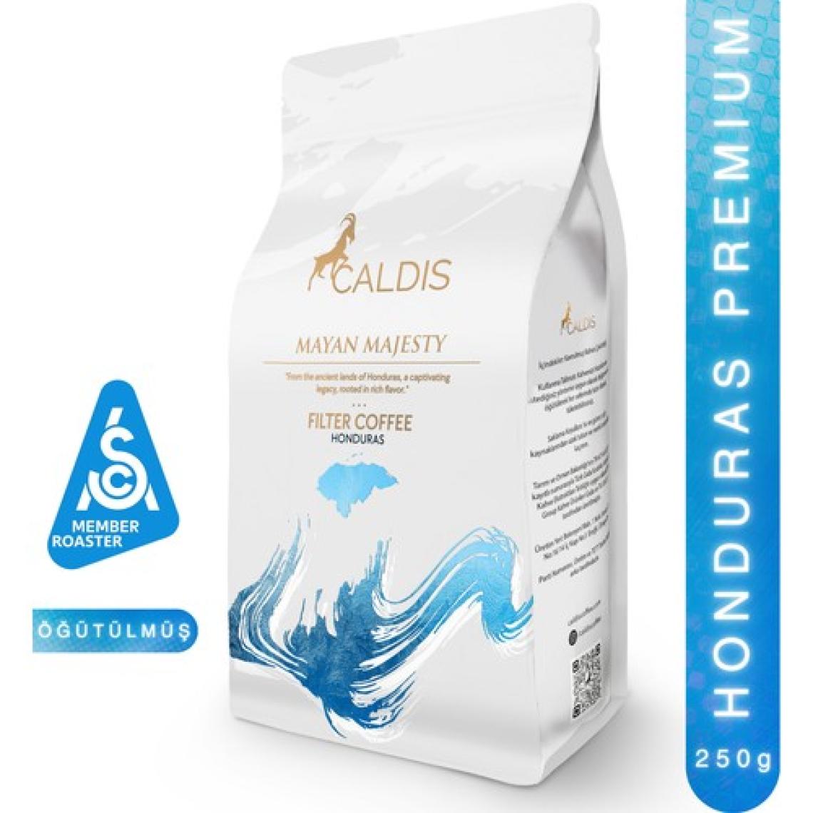 Caldis®  Mayan Majesty™ 250 gr Honduras Yöresel Öğütülmüş Filtre Kahve