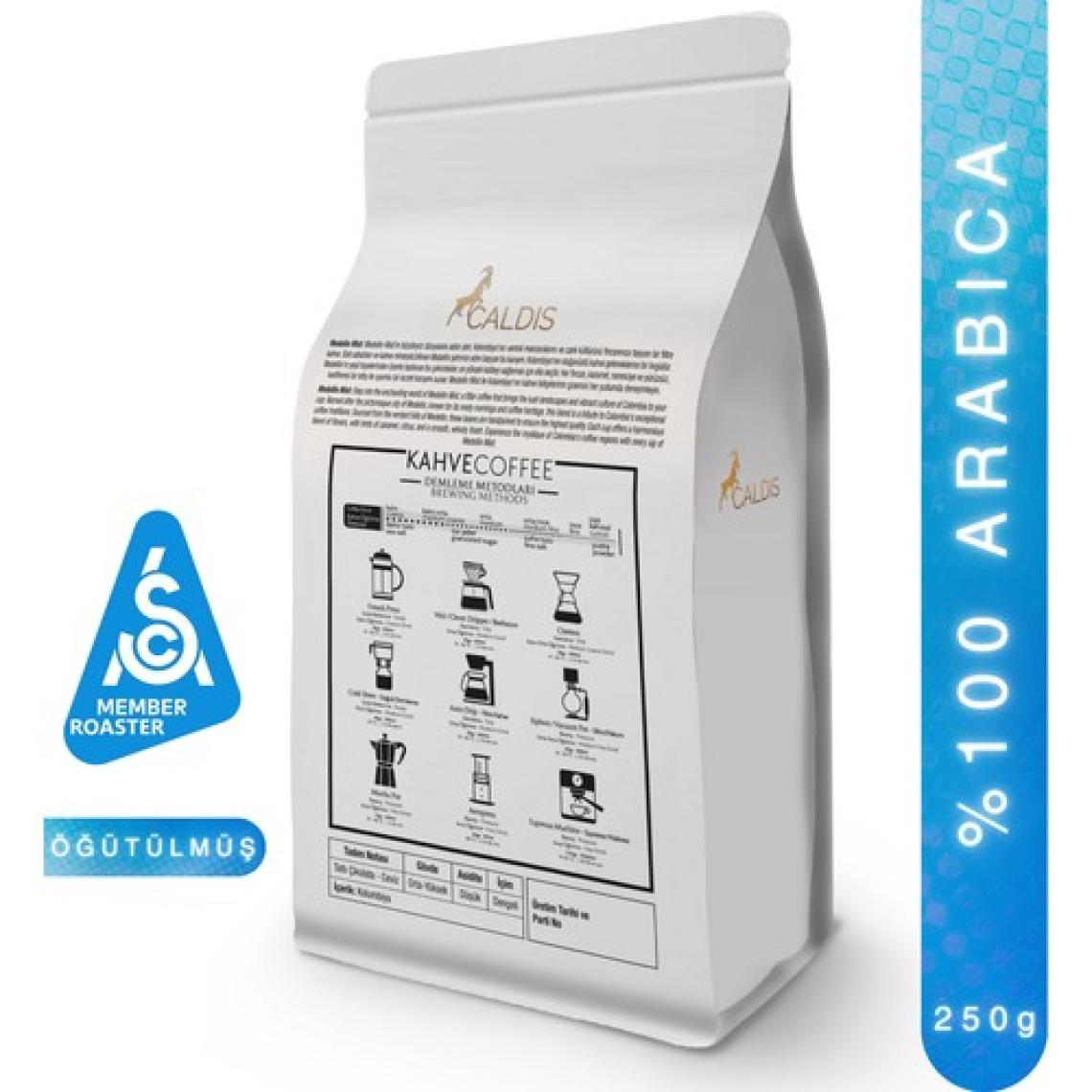 Caldis®  Mayan Majesty™ 250 gr Honduras Yöresel Öğütülmüş Filtre Kahve