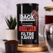 Dagk Etiyopya Filtre Kahve 200 gr Teneke (Öğütülmüş)