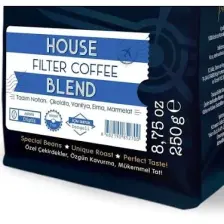 House Blend Filtre Kahve Avantaj Paketi (Öğütülmüş Filtre Kahve)  3*250 g