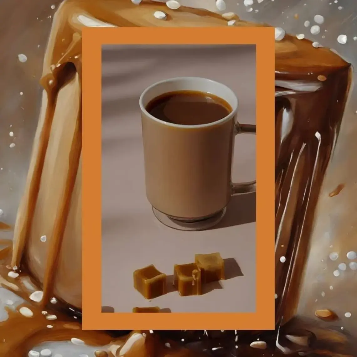 Mim and More Caramel Coffee - Karamel Aromalı Kahve Çekirdek Kahve, 200 Gr