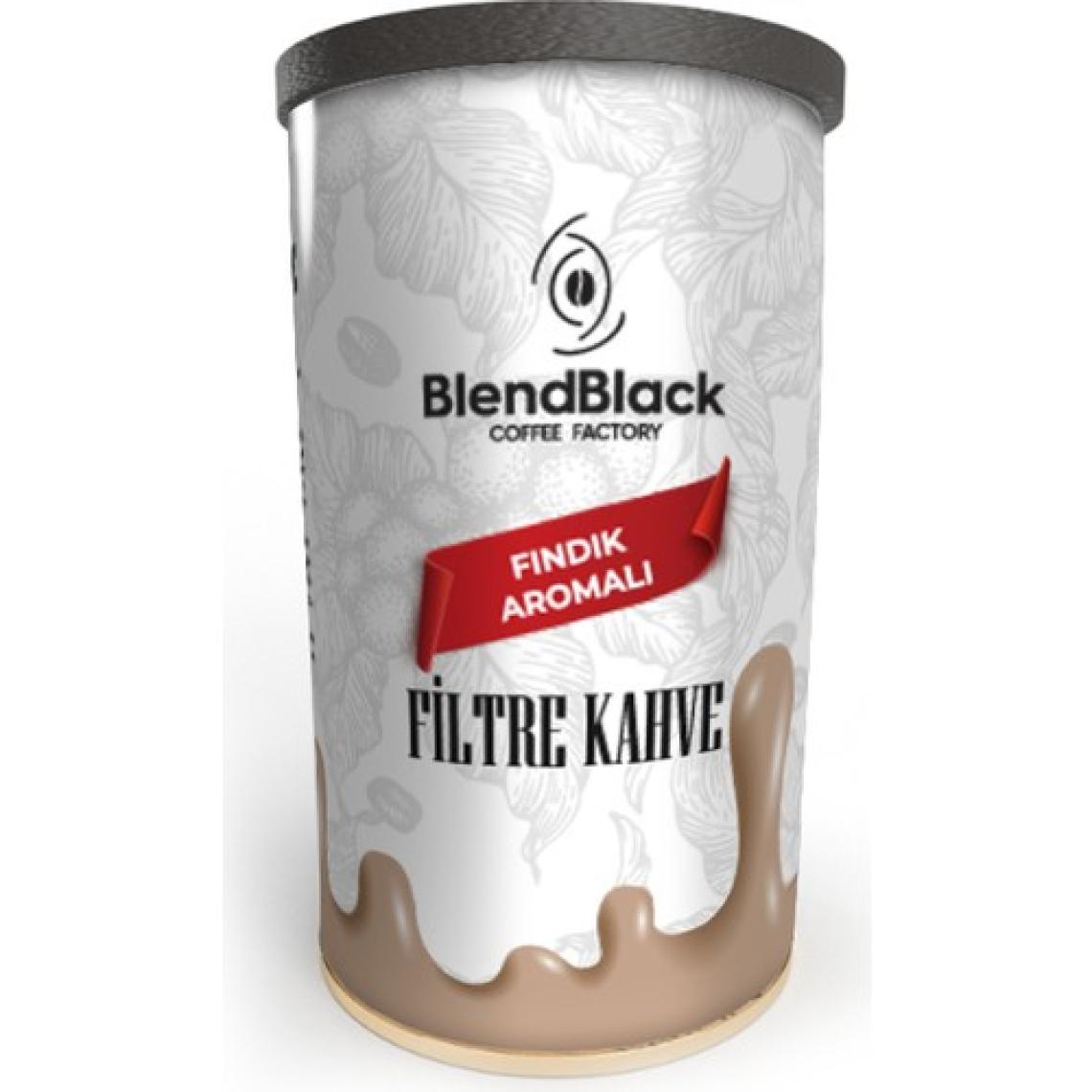 BlendBlack Fındık Aromalı Filtre Kahve Teneke Kutu 250 gr