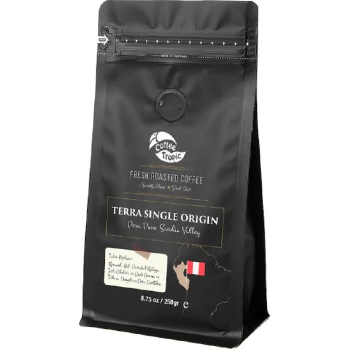 Coffeetropic Terra Single Origin Peru Puno Sandia Valley 250 Gr