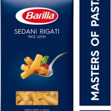 Barilla İnce Uzun/ Sedani Rigati Sade Makarna 500 Gr