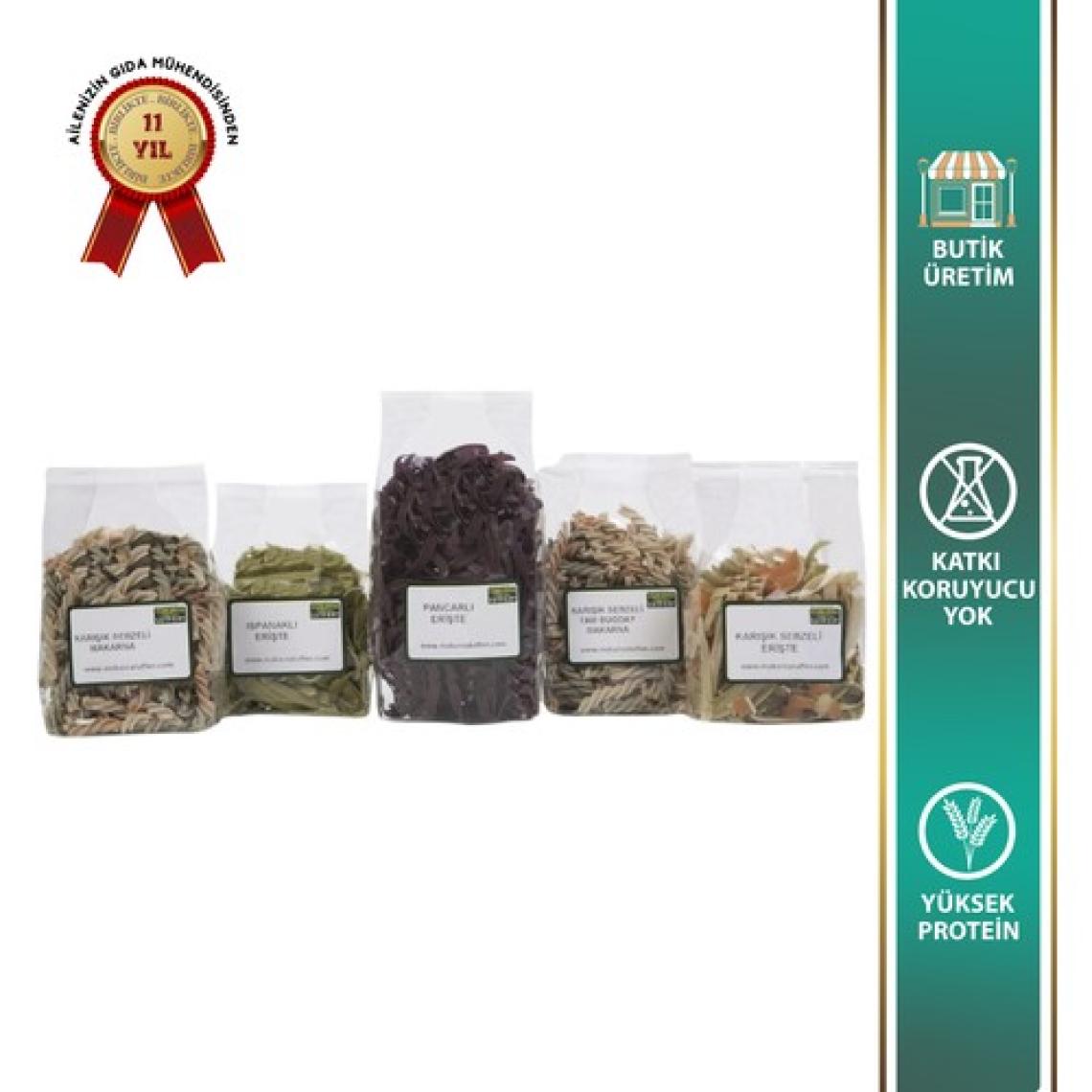 Makarna Lütfen Başlangıç Makarna ve Erişte Seti (100 gram x 5)