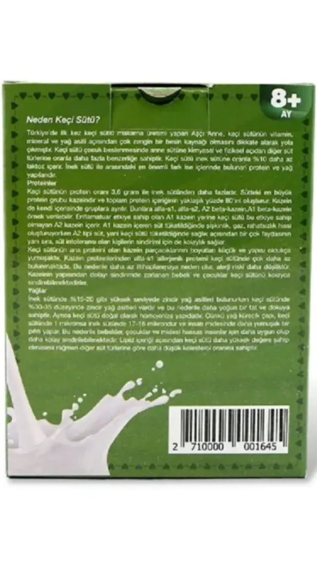 Aşçı Anne Ispanaklı Makarna (Dirsek) 250 gr