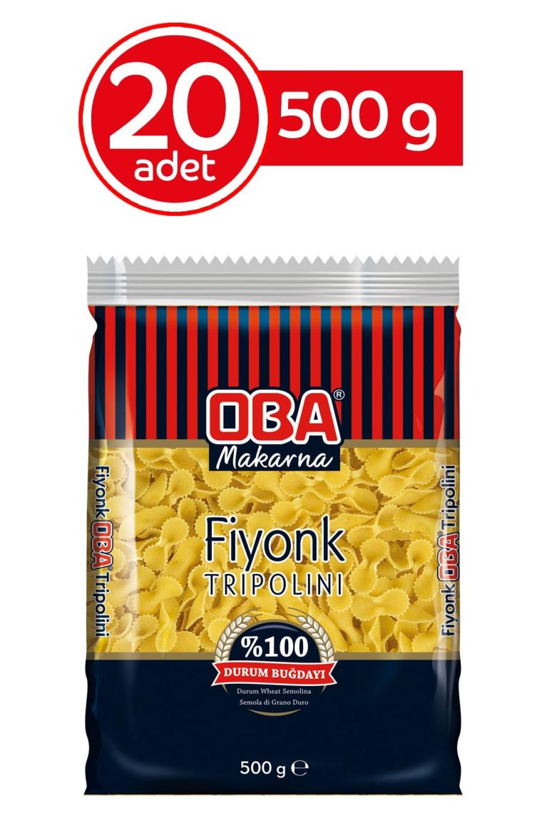 Fiyonk Makarna 500 Gr (20'li Paket)