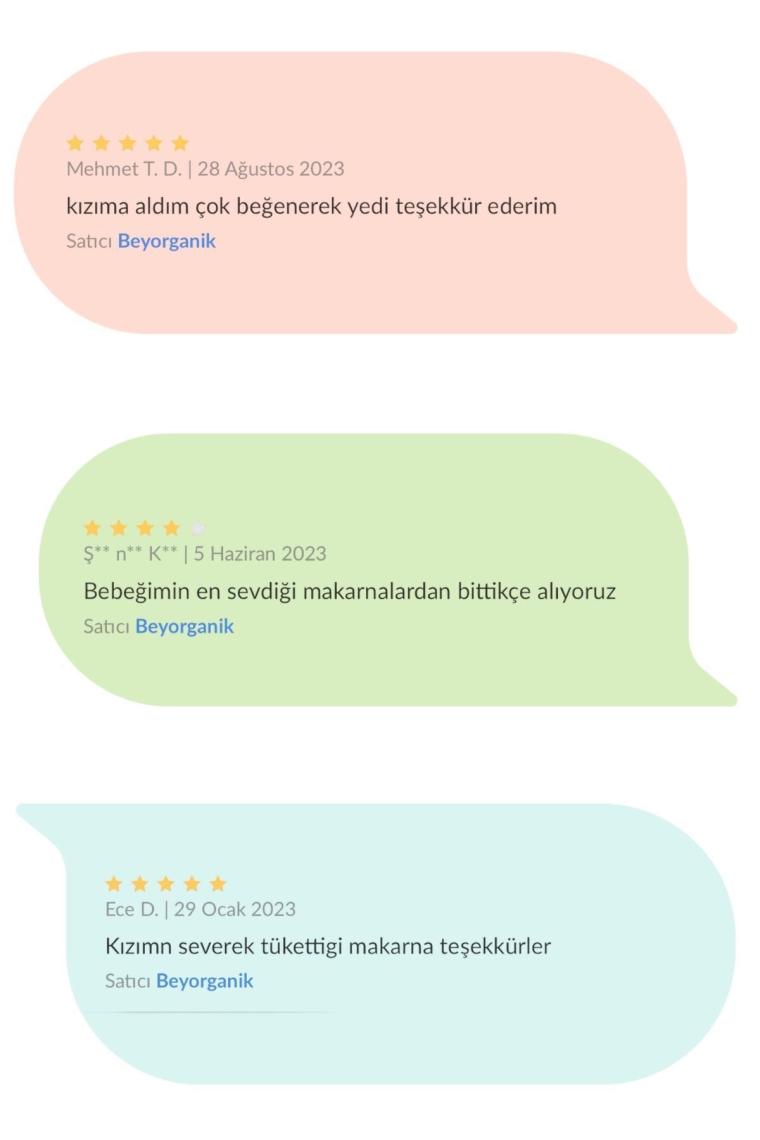 Organik Sebzeli Makarna Seti 2*li (organik Boru Makarna / Sebzeli Burgu Makarna 240gr)