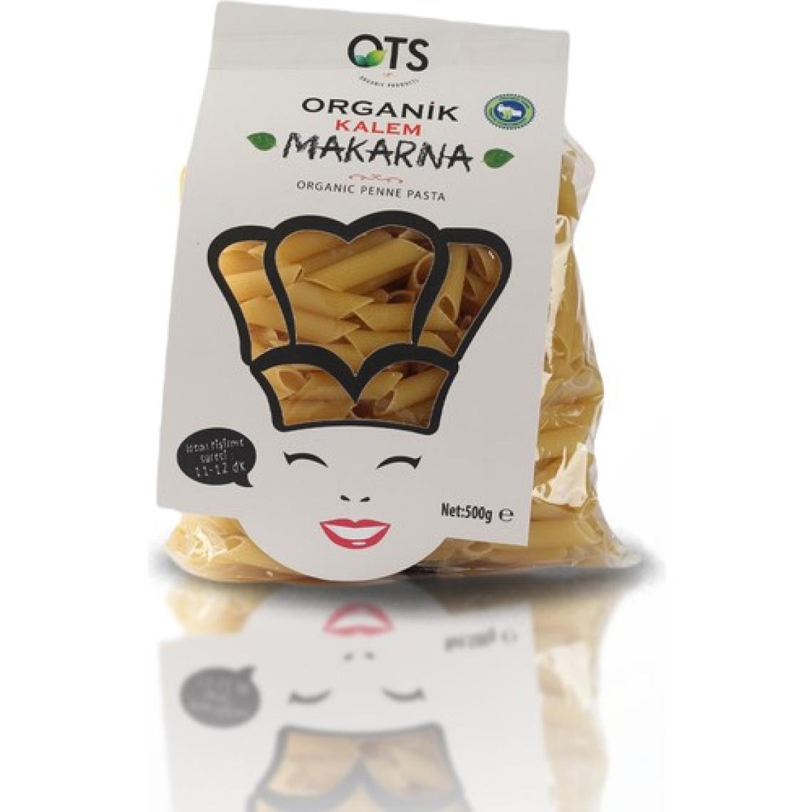 OTS Organik Kalem Makarna 500 g. -VEGAN-