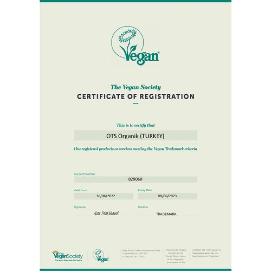 OTS Organik Kalem Makarna 500 g. -VEGAN-