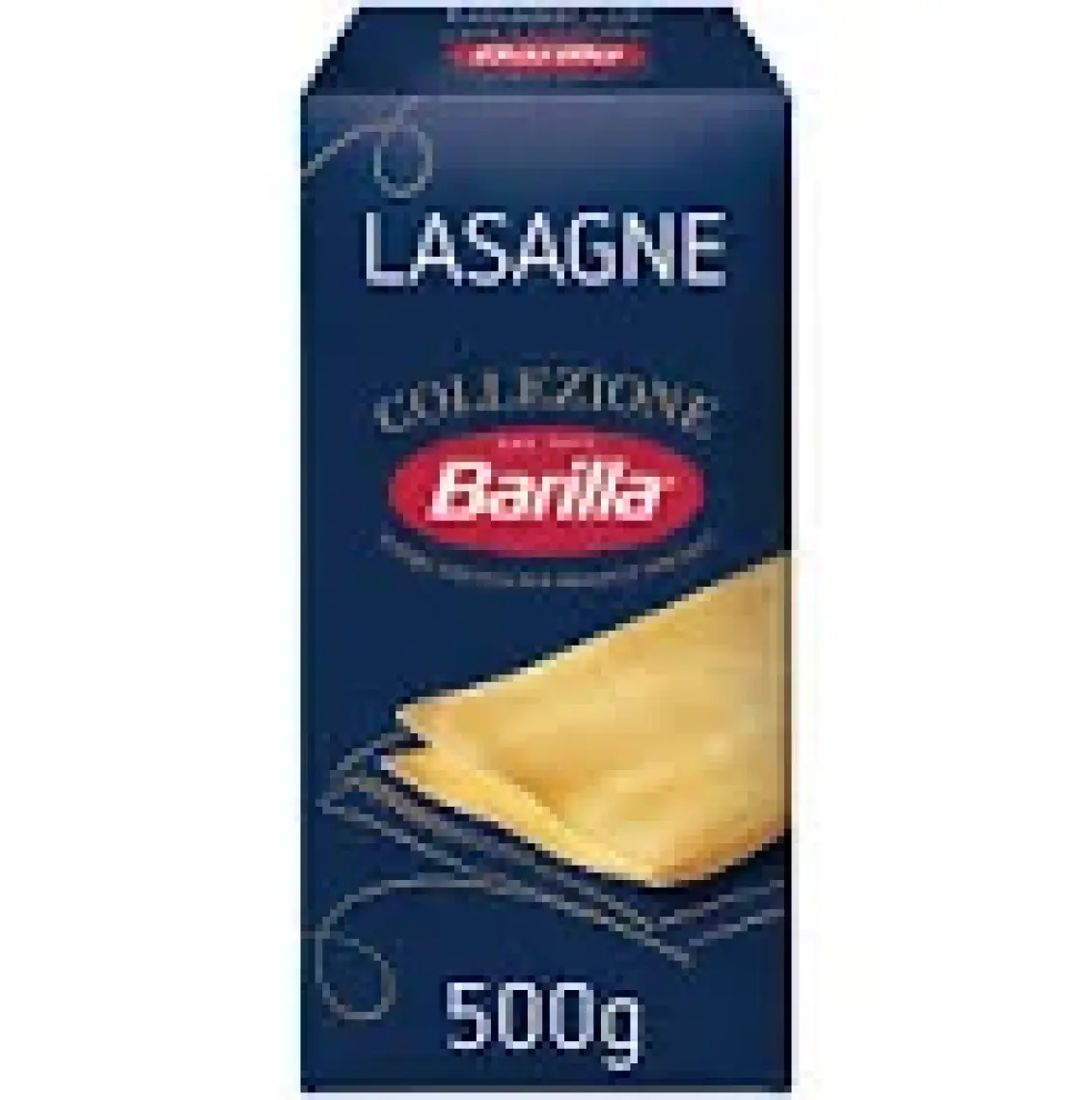 Barilla Lazanya/ Lasagne Sade Makarna 500 Gr