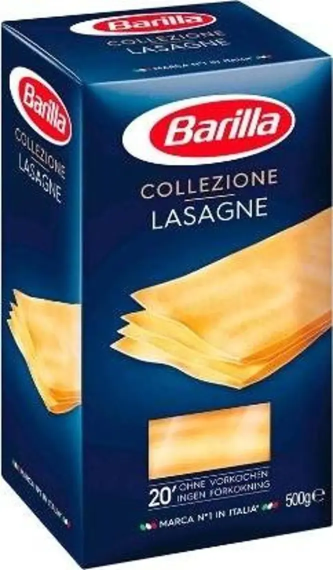 Barilla Lazanya/ Lasagne Sade Makarna 500 Gr