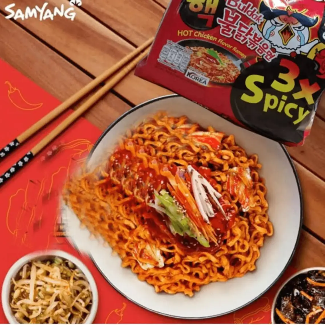 Samyang Buldak 3x Spicy Hot Chicken Flavor Ramen 140 G