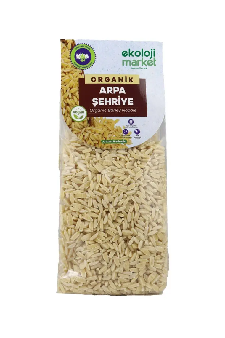 Ekoloji Market Organik Arpa Şehriye 250 Gr