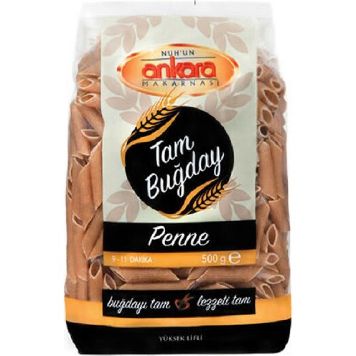 Nuhun Ankara Tam Buğday Penne 500 gr